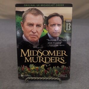 Midsomer Murders Series 13 DVD 4-Disc Set Original UK Broadcast Order Acorn VG+